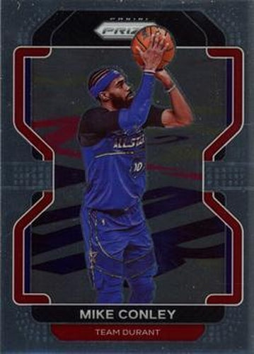 #117b Mike Conley - Utah Jazz - 2021-22 Panini Prizm Basketball
