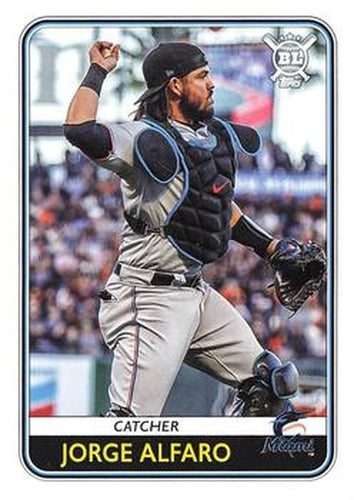 #118 Jorge Alfaro - Miami Marlins - 2020 Topps Big League Baseball