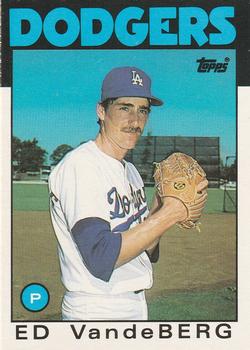#118T Ed Vande Berg - Los Angeles Dodgers - 1986 Topps Traded Baseball