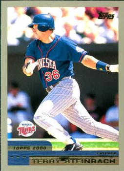 #118 Terry Steinbach - Minnesota Twins - 2000 Topps Baseball
