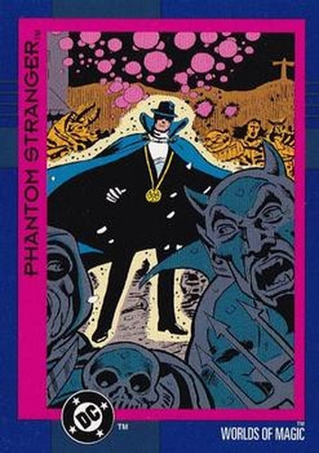#118 Phantom Stranger - 1993 SkyBox DC Cosmic Teams