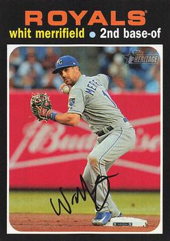 #118 Whit Merrifield - Kansas City Royals - 2020 Topps Heritage Baseball