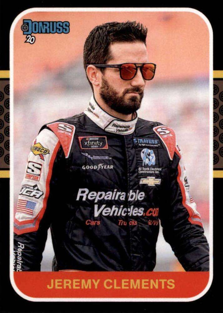 #118 Jeremy Clements - Jeremy Clements Racing - 2020 Donruss Racing