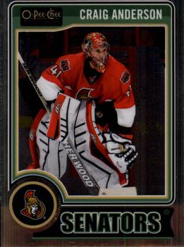 #118 Craig Anderson - Ottawa Senators - 2014-15 O-Pee-Chee Platinum Hockey