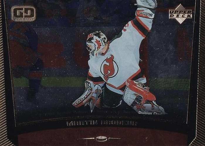 #118 Martin Brodeur - New Jersey Devils - 1998-99 Upper Deck Gold Reserve Hockey