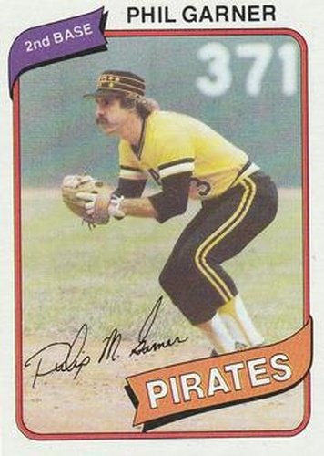 #118 Phil Garner - Pittsburgh Pirates - 1980 Topps Baseball