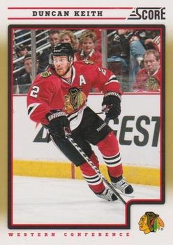 #118 Duncan Keith - Chicago Blackhawks - 2012-13 Score - Gold Rush Hockey