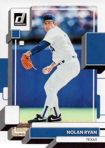 #118 Nolan Ryan - Texas Rangers - 2022 Donruss Baseball