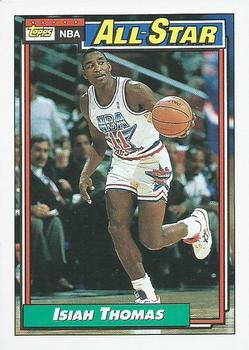 #118 Isiah Thomas - Detroit Pistons - 1992-93 Topps Basketball