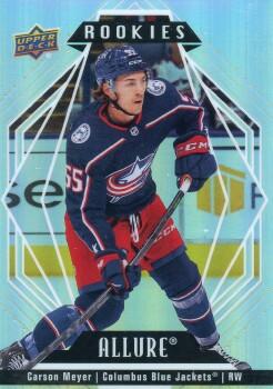 #118 Carson Meyer - Columbus Blue Jackets - 2022-23 Upper Deck Allure Hockey