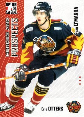 #118 Ryan O'Marra - Erie Otters - 2005-06 In The Game Heroes and Prospects Hockey