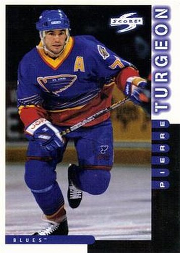 #118 Pierre Turgeon - St. Louis Blues - 1997-98 Score Hockey