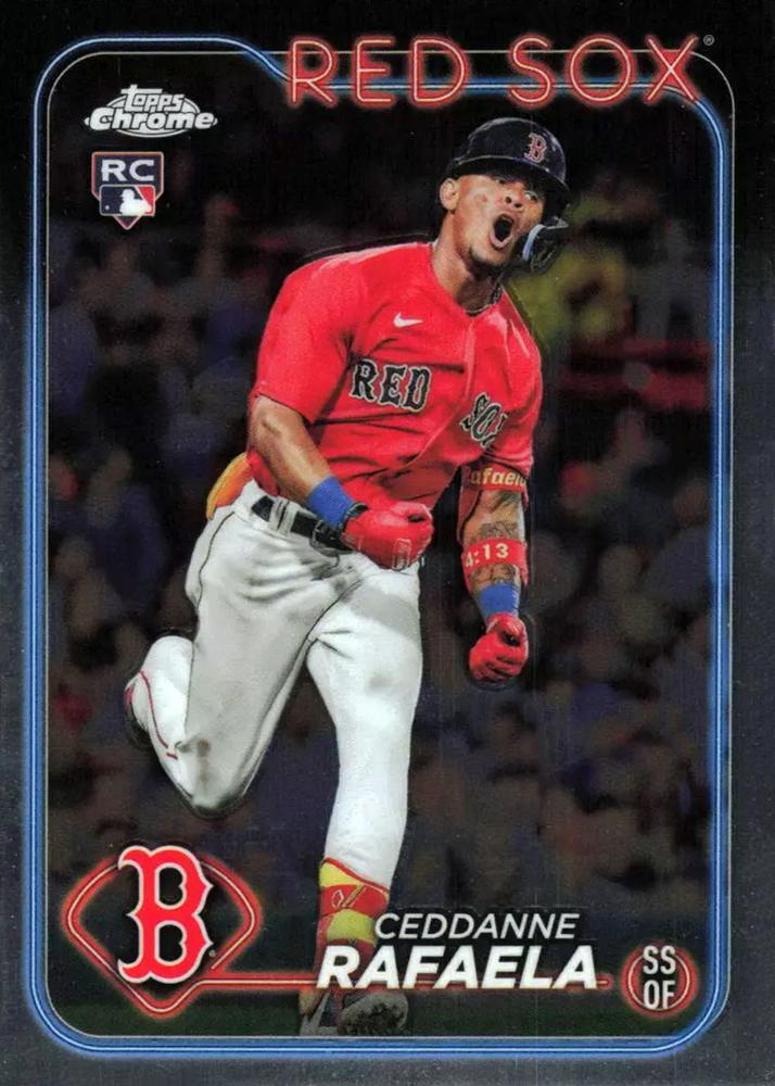 #118 Ceddanne Rafaela - Boston Red Sox - 2024 Topps Chrome Baseball