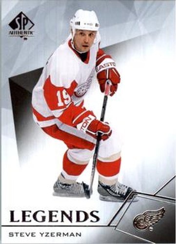 #118 Steve Yzerman - Detroit Red Wings - 2015-16 SP Authentic Hockey
