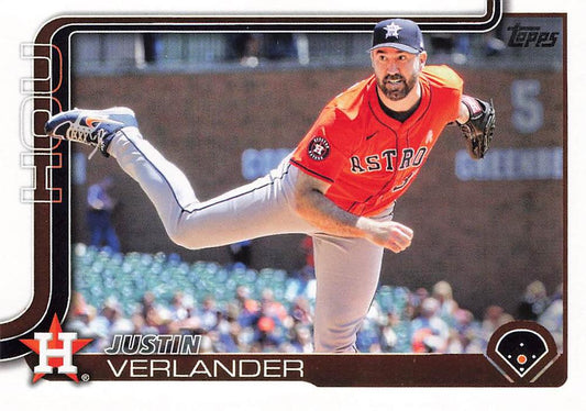 #118 Justin Verlander - Houston Astros - 2025 Topps Baseball