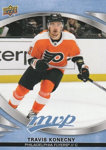 #118 Travis Konecny - Philadelphia Flyers - 2023-24 Upper Deck MVP - Ice Battles Hockey