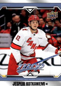 #118 Jesperi Kotkaniemi - Carolina Hurricanes - 2024-25 Upper Deck MVP Hockey