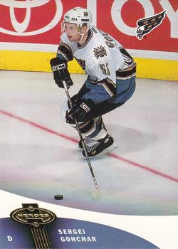 #118 Sergei Gonchar - Washington Capitals - 2000-01 Upper Deck Heroes Hockey