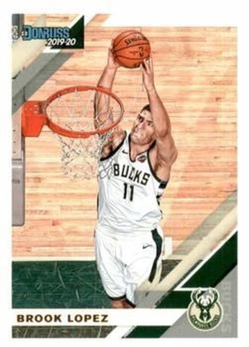 #118 Brook Lopez - Milwaukee Bucks - 2019-20 Donruss Basketball
