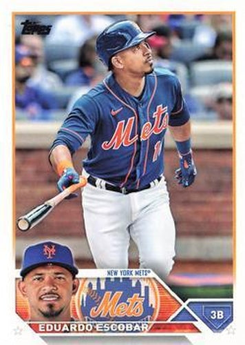 #118 Eduardo Escobar - New York Mets - 2023 Topps Baseball