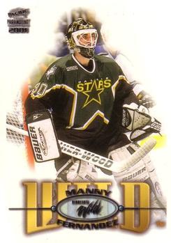 #118 Manny Fernandez - Minnesota Wild - 2000-01 Pacific Paramount Hockey