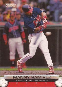 #118 Manny Ramirez - Cleveland Indians - 2001 Stadium Club Baseball