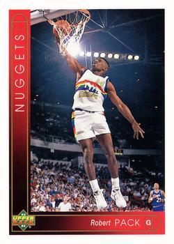 #118 Robert Pack - Denver Nuggets - 1993-94 Upper Deck Basketball