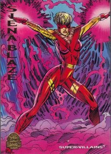 #118 Siena Blaze - 1994 Fleer Marvel Universe