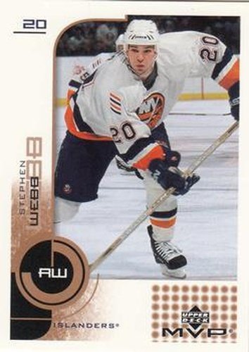 #118 Steve Webb - New York Islanders - 2002-03 Upper Deck MVP Hockey