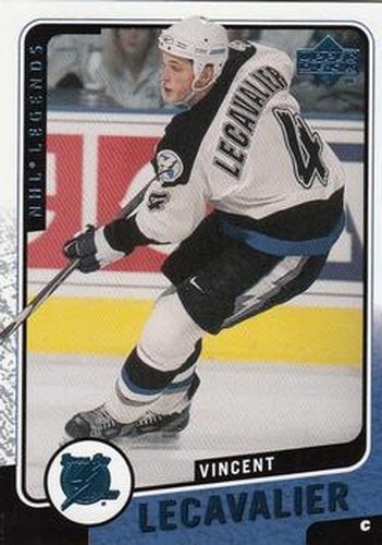 #118 Vincent Lecavalier - Tampa Bay Lightning - 2000-01 Upper Deck Legends Hockey