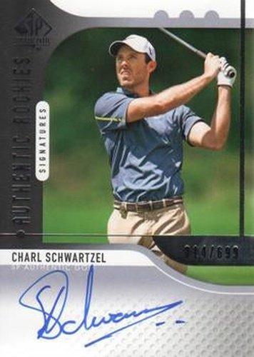 #118 Charl Schwartzel - 2012 SP Authentic Golf