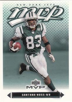 #118 Santana Moss - New York Jets - 2003 Upper Deck MVP Football