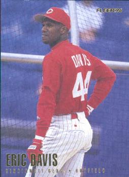 #U118 Eric Davis - Cincinnati Reds - 1996 Fleer Update Baseball