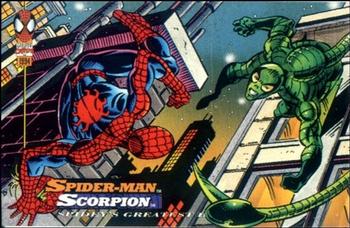 #118 Spider-Man vs. Scorpion - 1994 Fleer The Amazing Spider-Man