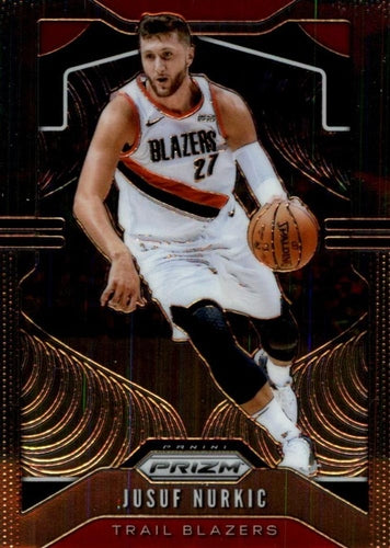 #118 Jusuf Nurkic - Portland Trail Blazers - 2019-20 Panini Prizm Basketball