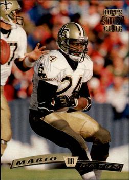 #118 Mario Bates - New Orleans Saints - 1996 Stadium Club Football