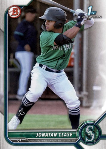 #BP-118 Jonatan Clase - Seattle Mariners - 2022 Bowman - Prospects Baseball