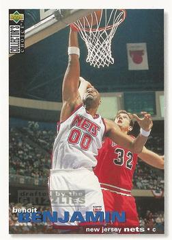 #118 Benoit Benjamin - Vancouver Grizzlies - 1995-96 Collector's Choice Basketball