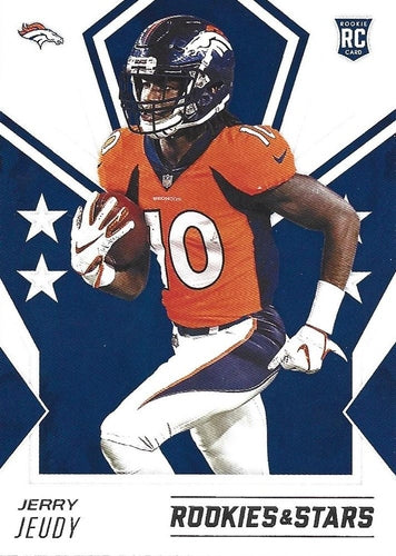 #118 Jerry Jeudy - Denver Broncos - 2020 Panini Rookies & Stars Football
