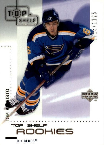 #118 Tom Koivisto - St. Louis Blues - 2002-03 Upper Deck Top Shelf Hockey