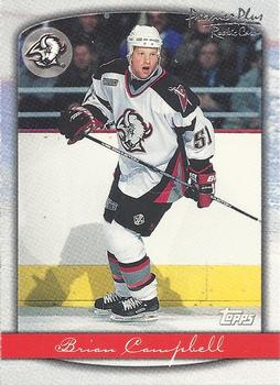 #119 Brian Campbell - Buffalo Sabres - 1999-00 Topps Premier Plus Hockey
