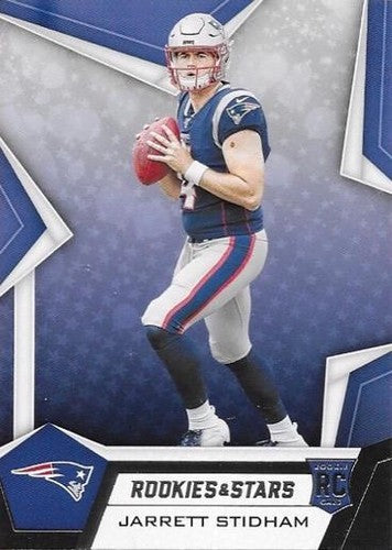 #119 Jarrett Stidham - New England Patriots - 2019 Panini Rookies & Stars Football