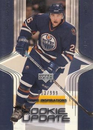 #119 Mikko Luoma - Edmonton Oilers - 2003-04 Upper Deck Rookie Update Hockey
