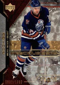 #119 Michel Riesen - Edmonton Oilers - 2000-01 Upper Deck Black Diamond Hockey