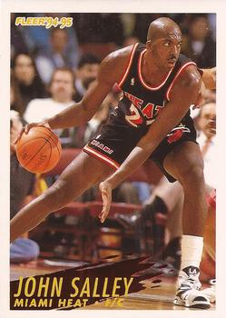#119 John Salley - Miami Heat - 1994-95 Fleer Basketball