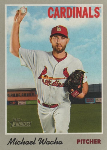 #119 Michael Wacha - Washington Nationals - 2019 Topps Heritage Baseball
