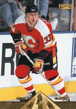 #119 Zarley Zalapski - Calgary Flames - 1996-97 Pinnacle Hockey