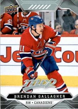#119 Brendan Gallagher - Montreal Canadiens - 2019-20 Upper Deck MVP Hockey