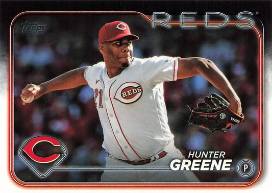 #119 Hunter Greene - Cincinnati Reds - 2024 Topps Baseball