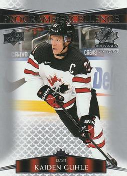#119 Kaiden Guhle - Canada - 2022-23 Upper Deck Team Canada Juniors Hockey